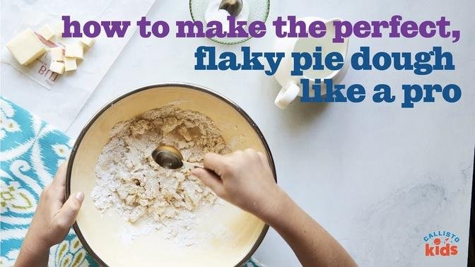 How To Make the Perfect, Flaky Pie Dough Like a Pro (RECIPE) | Kid Chef Bakes