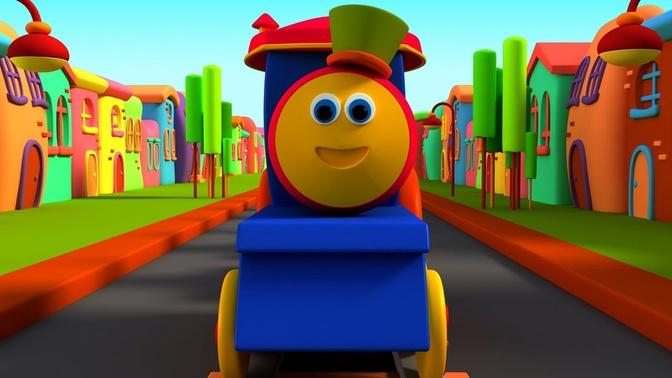 Bob The Train   Wheels On The Train   Songs For Kids   Wheels On The Bus by Bob The Train
