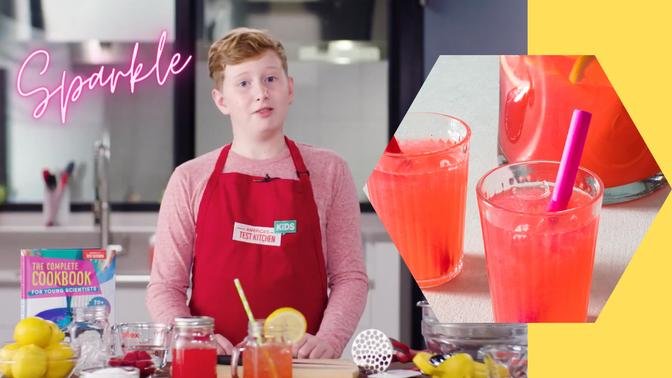 How to Make Sparkling Pink Lemonade with ATK Kids | Scientifically Delicious