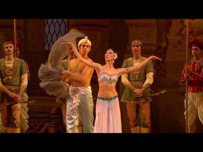La Bayadere - _Scarf_ pdd_ Nikiya _ Slave - Tereshkina & NN - Mariinsky Ballet.