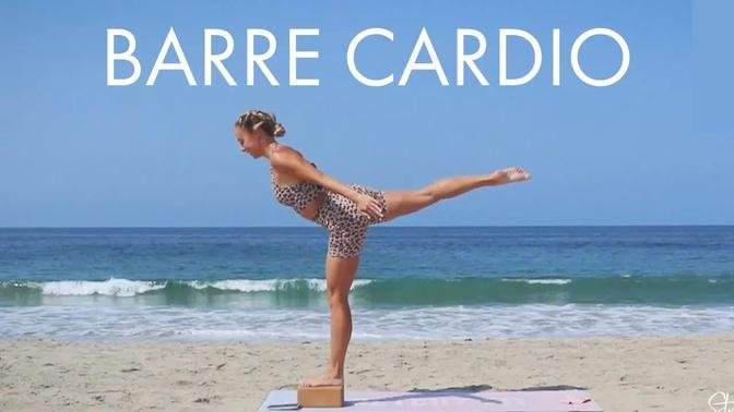 30 Min Barre Cardio Burn | At Home Full Body Workout