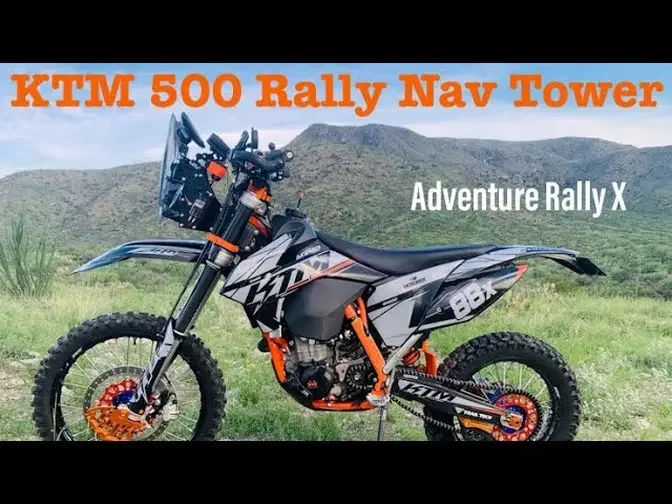 KTM 500 Rally Nav Tower - Adventure Rally X.