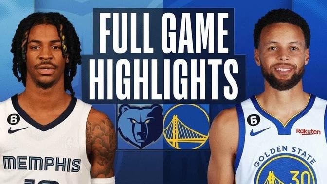 Memphis Grizzlies vs. Golden State Warriors Full Game Highlights | Jan 25 | 2022-2023 NBA Season