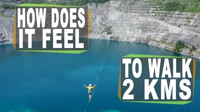 What’s it like to walk a 2KM long WORLD RECORD highline? 9 Testimonies!