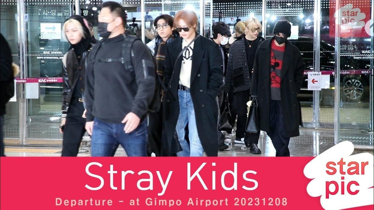 스트레이 키즈 '가요대축제 출발!' [STARPIC] / Stray Kids Departure - at Gimpo Airport 20231208