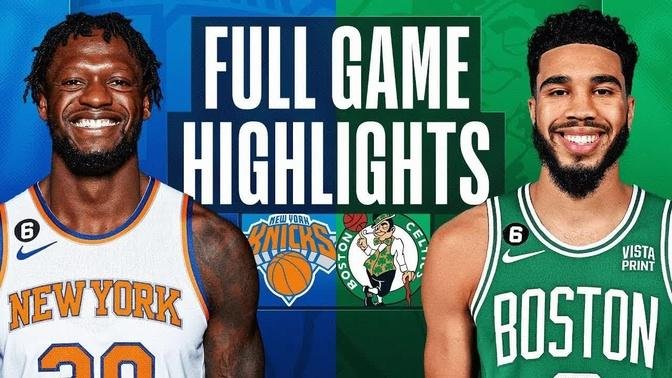 New York Knicks vs. Boston Celtics Full Game Highlights | Jan 26 | 2022-2023 NBA Season