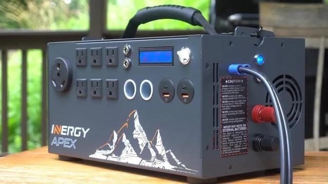 How I power my projects in remote locations - Inergy Apex Solar Generator