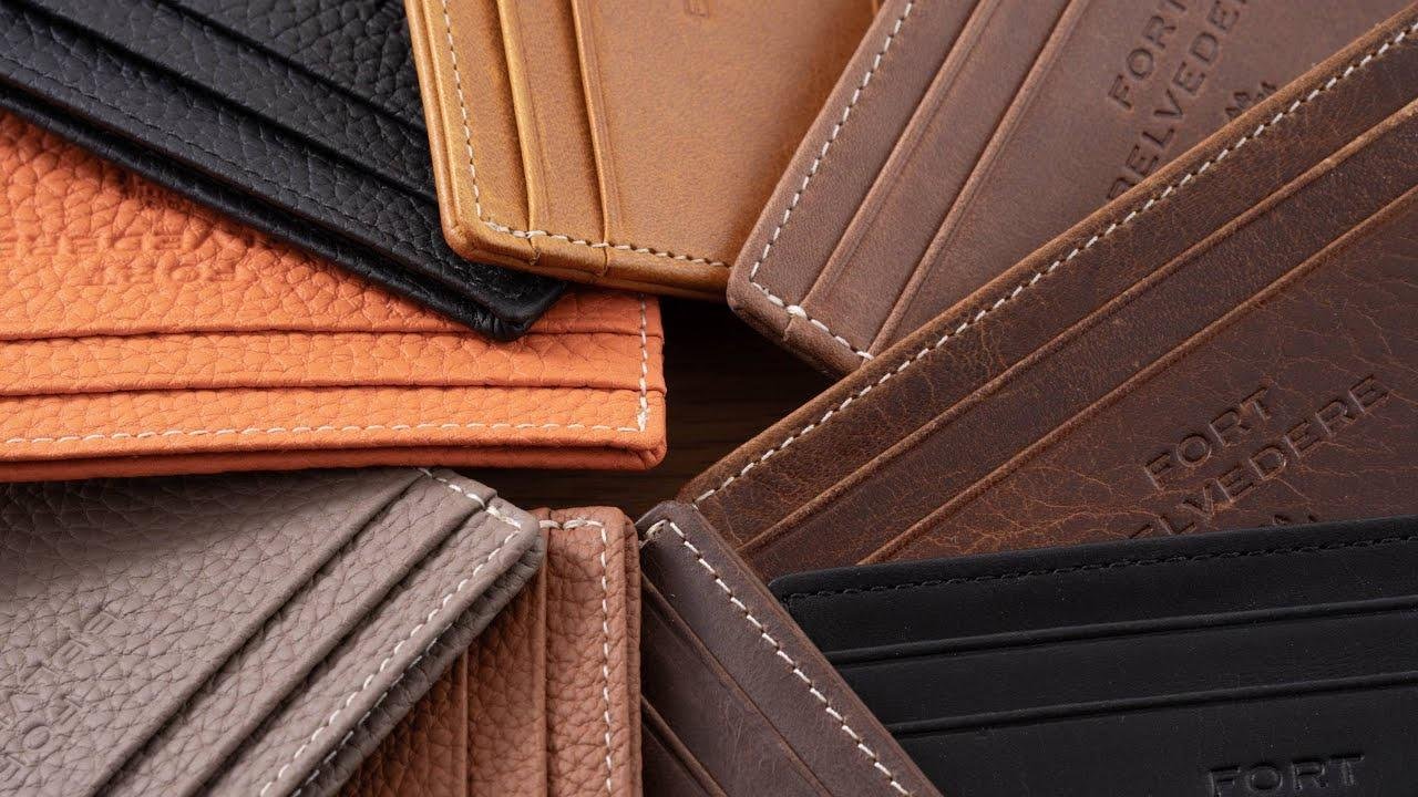 Luxurious Slim Cardholder Leather Wallets from Fort Belvedere #AskGG