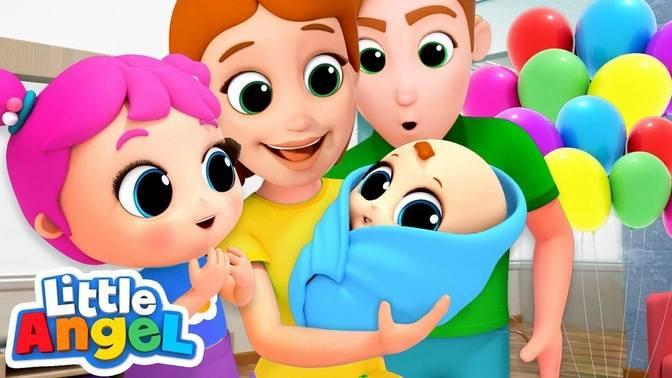 Meet Our Baby Brother! New Baby Song - Nursery Rhymes by Little Angel