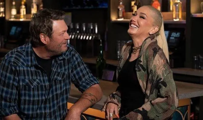 Blake Shelton and Gwen Stefani Shine at Ole Red Bar Opening in Las Vegas