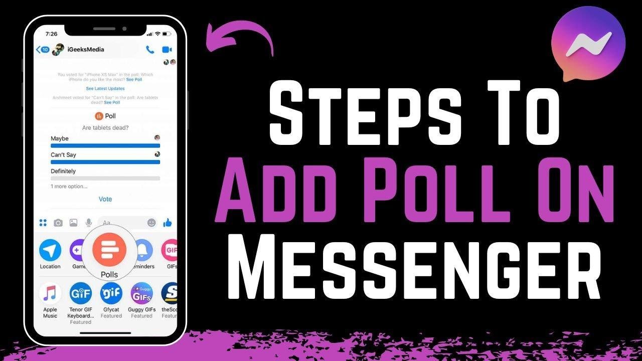 Messenger How to Add Poll