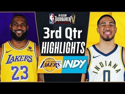 Los Angeles Lakers vs Indiana Pacers  3rd QTR - PART 2 Highlights | Dec 9 | NBA IN-SEASON TOURNAMENT