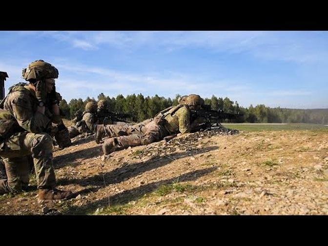 Paratroopers Conduct Combined Arms Live Fire - GTA