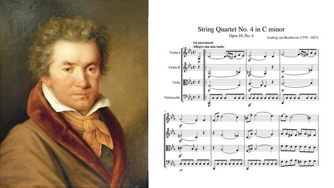 Beethoven: String Quartet No. 4 in C Minor, Op. 18: II. Scherzo: Andante scherzoso quasi Allegretto
