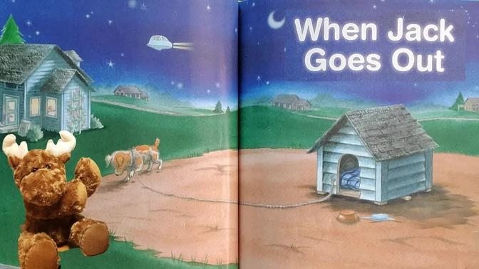 When Jack Goes Out - a wordless picture book