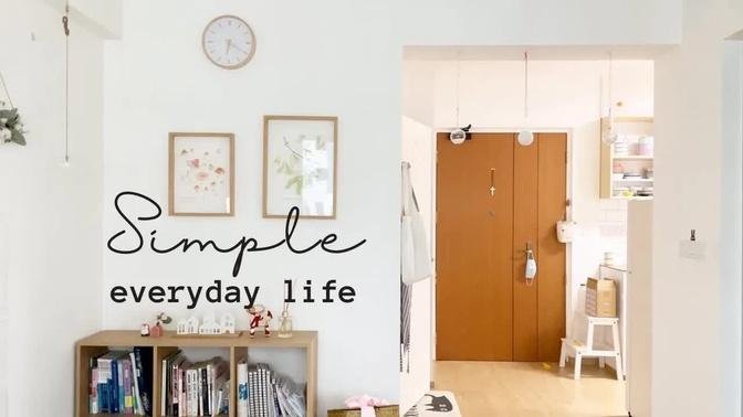 Simple everyday life: Daily vlog - MUJI Scallop Kombu Rice, Momo, Christmas Gifts, Crabmeat Kimbap