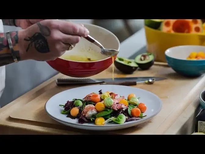 Lobster, Melon and Mango Salad with Chef Ludo Lefebvre