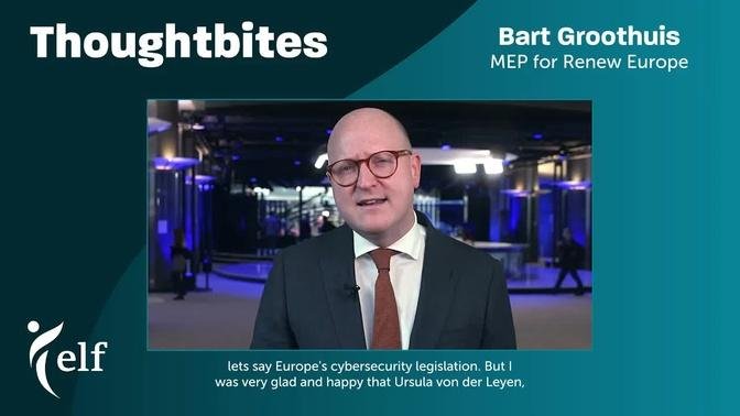 #Thoughtbites Why Cybersecurity Matters by Bart Groothuis