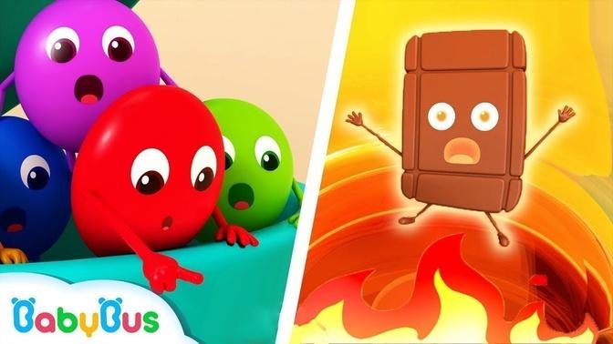 Colorful Candies Rescue Team   Color Songs   Learn Colors   Kids Cartoon   Nursery Rhymes   BabyBus