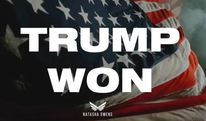 Trump won - Natasha Owens