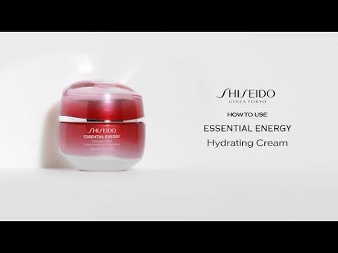 How To Use Essential Energy Hydrating Cream | Shiseido
