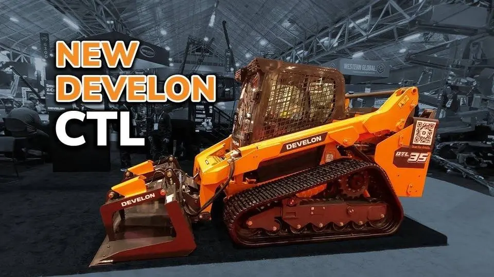 Develon DTL35 Compact Track Loader: A Complete Overview