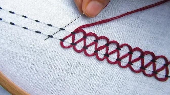 Hand Embroidery, Basic Stitch Embroidery for Beginner