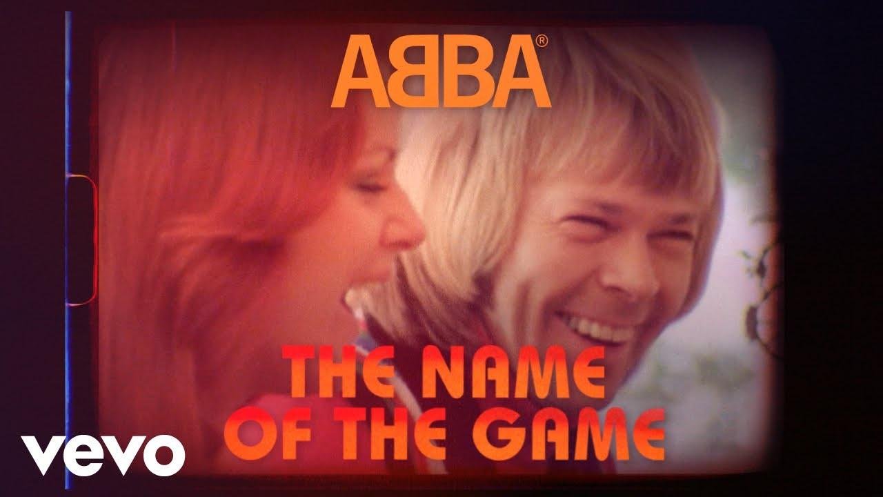 ABBA The Name Of The Game (Official Lyric Video) Videos AbbaVEVO Gan Jing World