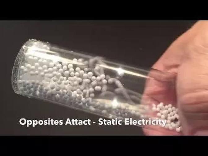 Opposites Attract Static Electricity Experiment Videos Kids Fun Science Gan Jing World