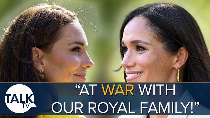 “At WAR With Royal Family” Harry And Meghan Release Charity Video Hours After Kate’s Baby Bank Visit