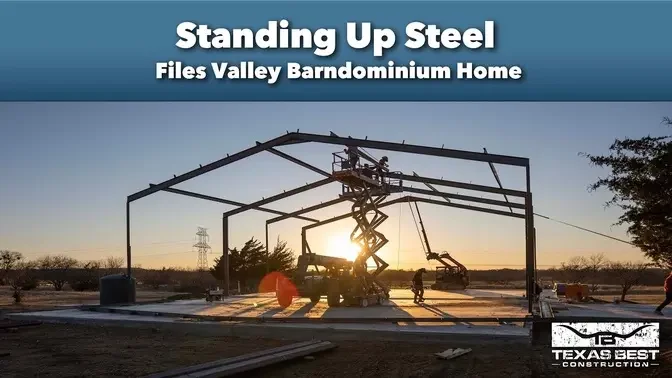 Files Valley BARNDOMINIUM HOME Standing Steel | Texas Best Construction