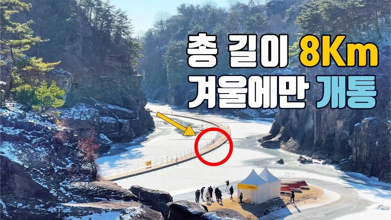 겨울 트레킹 명소 4곳, 여기 한국 맞아? ❄️☃️추울수록 멋져요