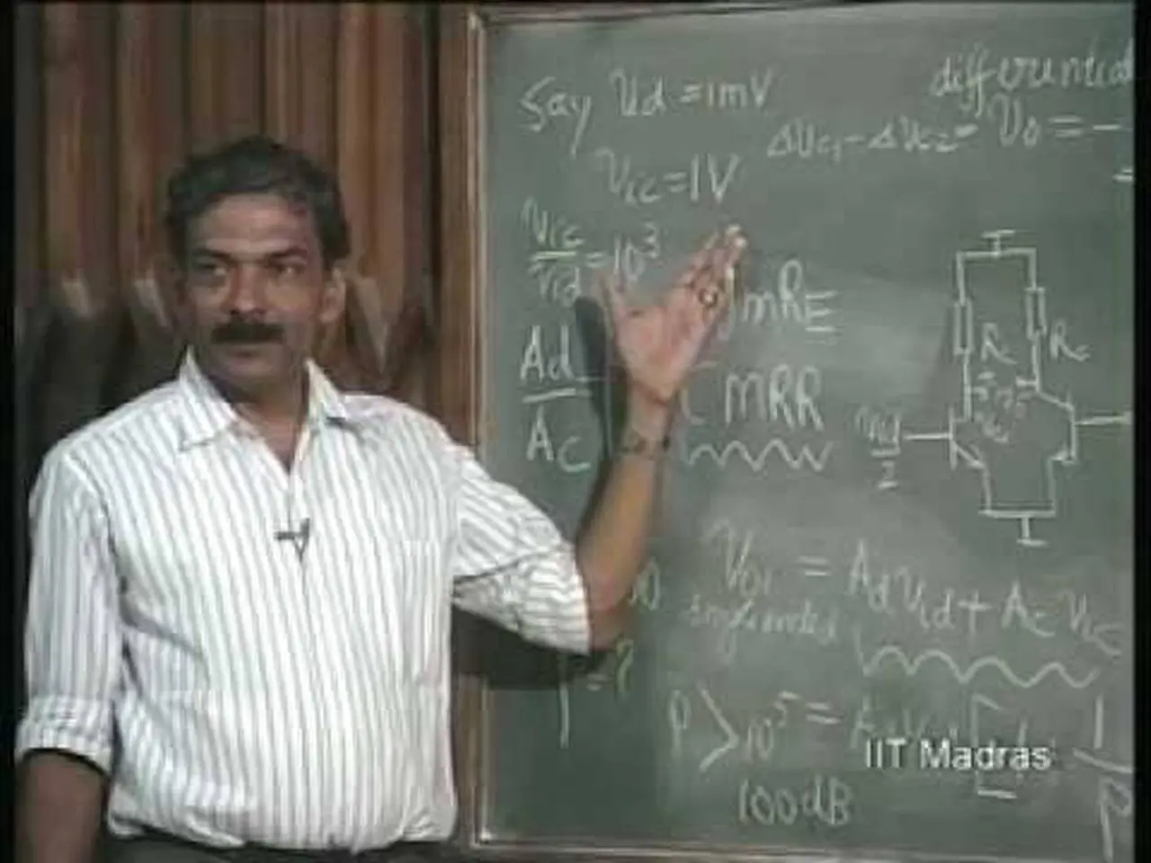 Lecture - 32 The Differential Amplifiers