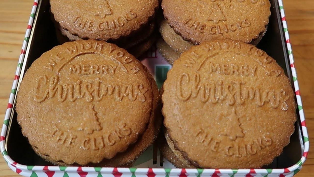 Christmas Gingerbread Cookies (Stamped)