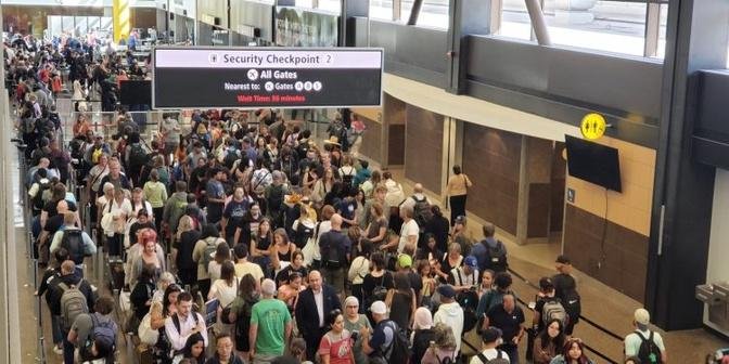 西塔科國際機場夏季旅行人數超疫情前水平 2023年 10月 04日