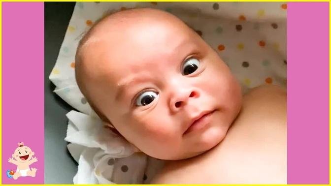 1001 Funny Reaction Of Baby #3 - Hilarious Baby