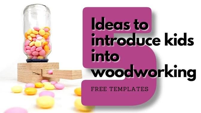 5 Quick and easy woodworking projects to make with kids | FREE PLANS
