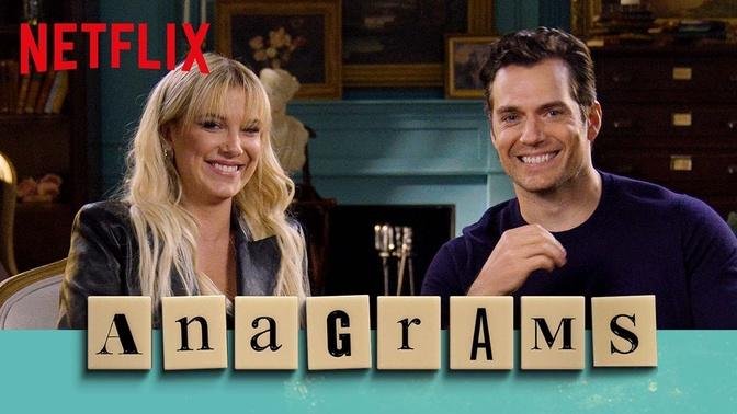 Millie Bobby Brown & Henry Cavill Play Anagrams | Enola Holmes 2 | Netflix