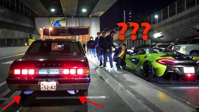 TROLLING Supercar Owners with a $18,000 Exhaust in my CHEAP Toyota Century!