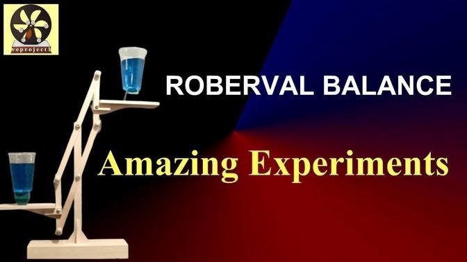 Roberval balance experiments