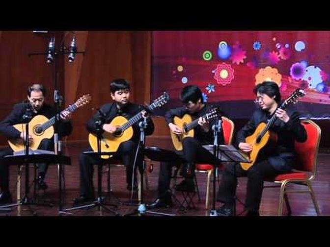 Pachelbel Canon In D Beijing Philharmonic Guitar Quartet