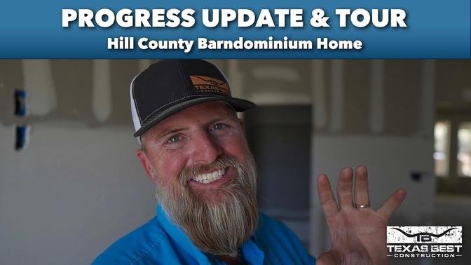 Hill County Barndominium Home Update & Tour | Texas Best Construction