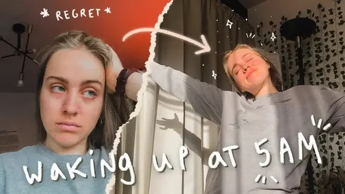 I tried waking up at 5AM for a week (I actually LOVED it)