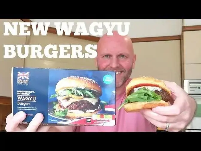 NEW WAGYU BURGERS ALDI FOOD REVIEW