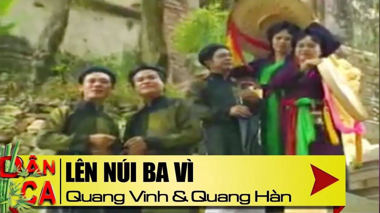 Dân Ca Quan Họ Bắc Ninh | Lên Núi Ba Vì - Quang Hàn & Quang Vinh