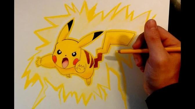 Cómo dibujar a Pikachu paso a paso | ArteMaster | Directo