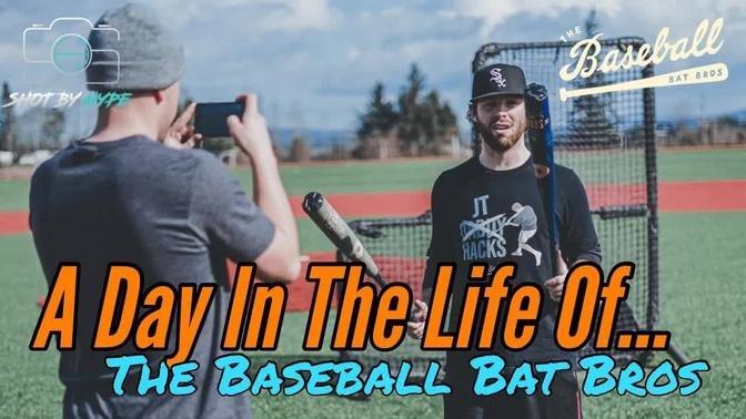 A Day In The Life Of... The Baseball Bat Bros (Will & Zak)
