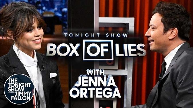 Box of Lies with Jenna Ortega | The Tonight Show Starring Jimmy Fallon