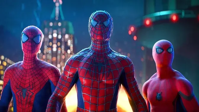 Three Spider-Men Learn About Each Other Scene | Spider-Man No Way Home  (2021)
