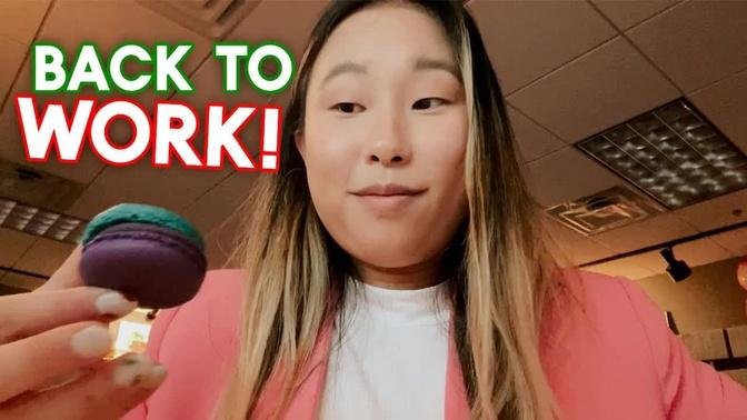 COME TO WORK WITH ME!! VLOGMAS DAY 9